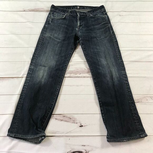 7 For All Mankind Men's Austyn Dark Washed Jeans 32 - Picture 1 of 12